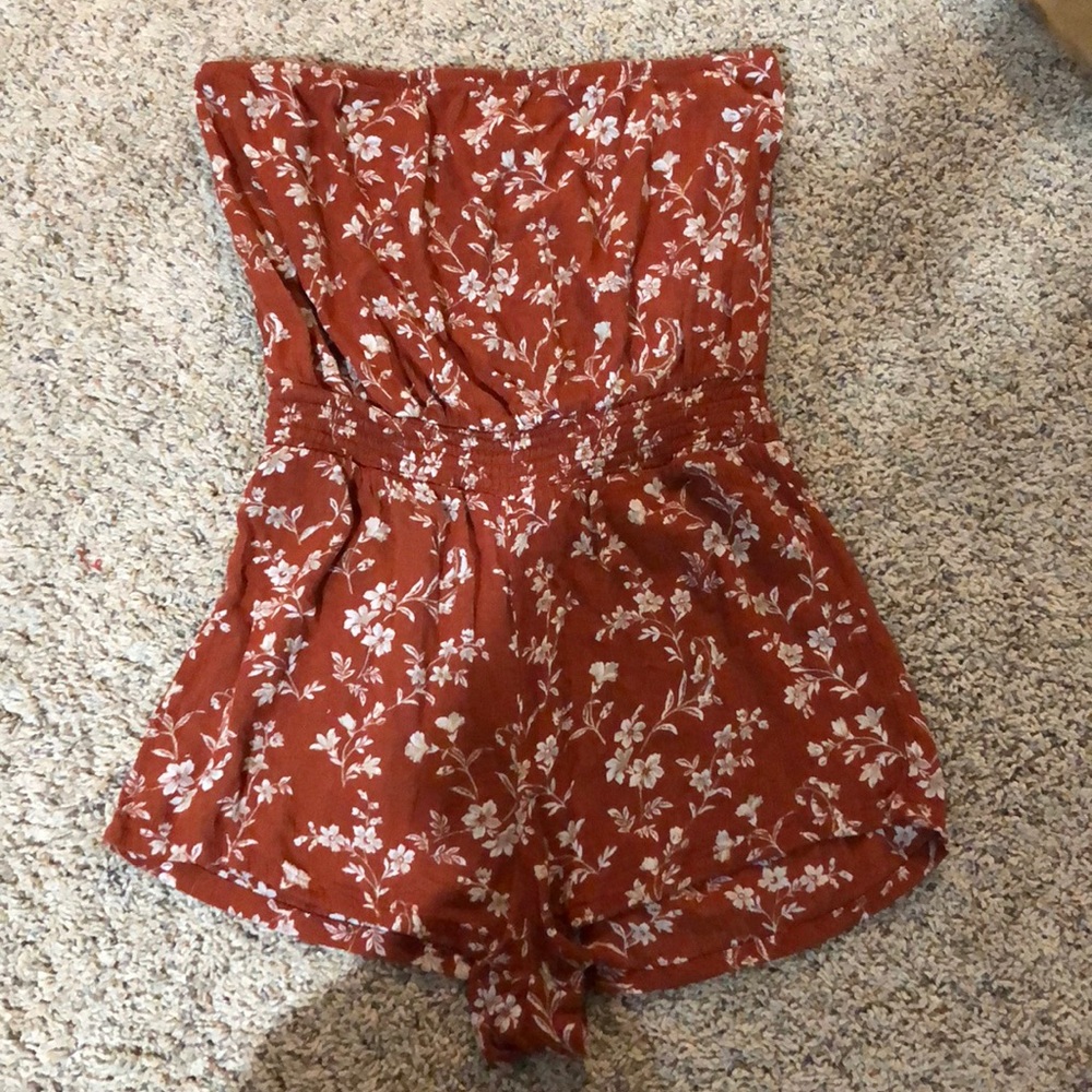 Forever 21 Flower Romper